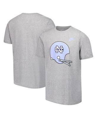 Nike - Big Boys and Girls Heather Gray North Carolina Tar Heels Helmet T-Shirt