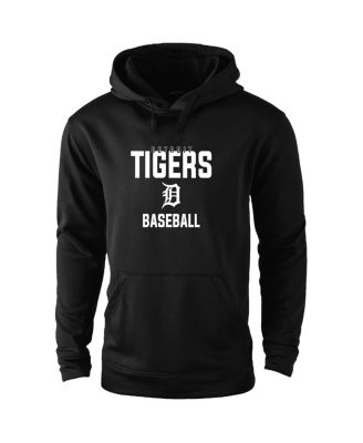 Dunbrooke - Men's Black Detroit Tigers Champion Pullover Hoodie