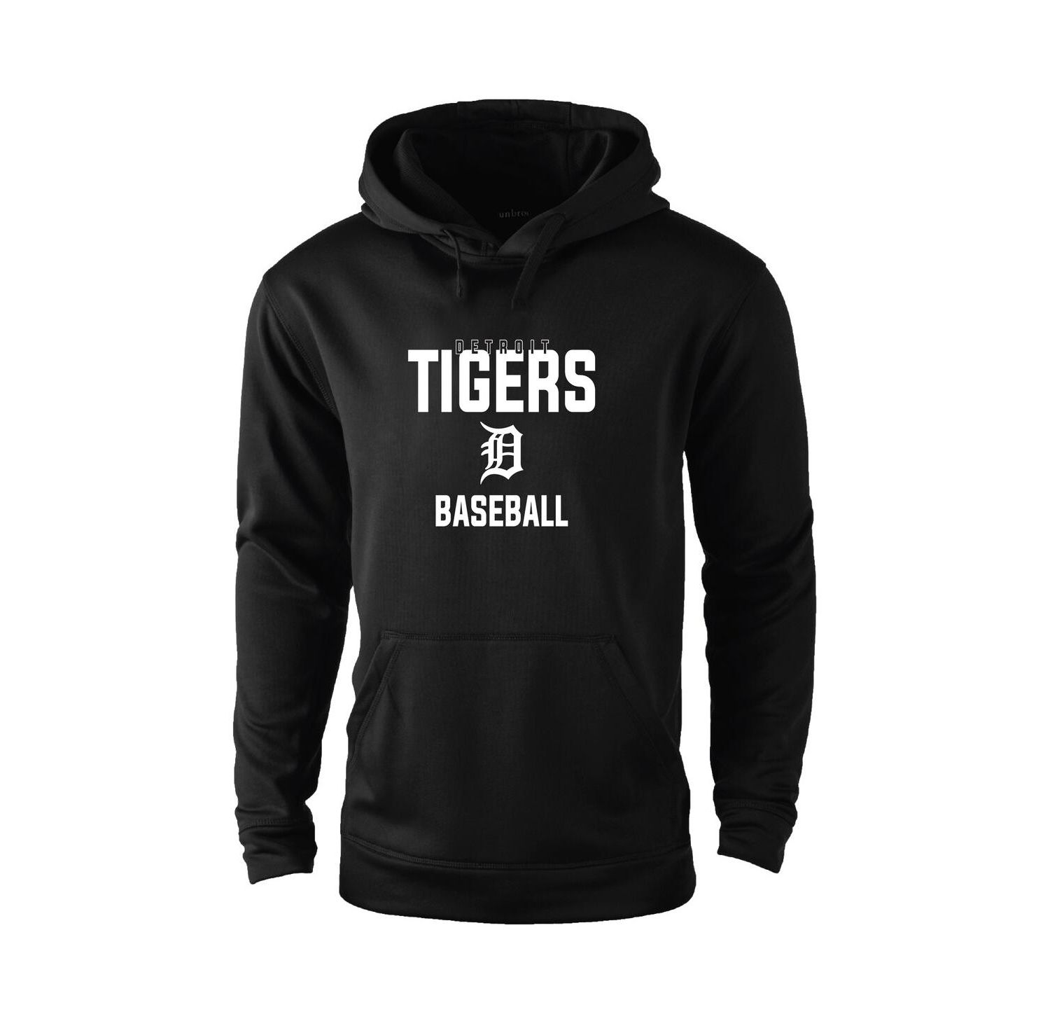 Men's Black Detroit Tigers Champion Pullover Hoodie