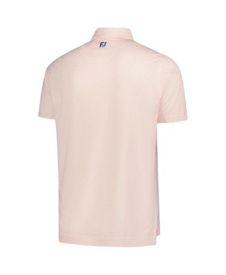 Men's White 2025 WM Phoenix Open Irongate Print Lisle Polo Shirt