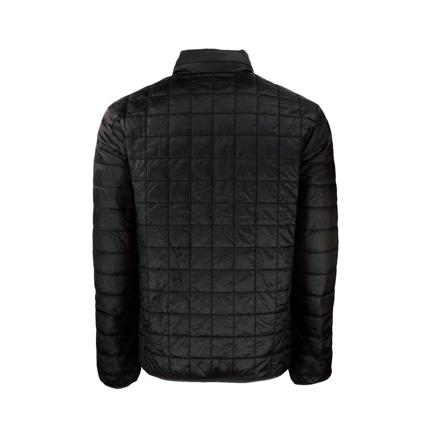 Мужская куртка Cutter & Buck Black Buffalo Bills Rainier PrimaLoft Eco Insulated Full-Zip Puffer — фото 2