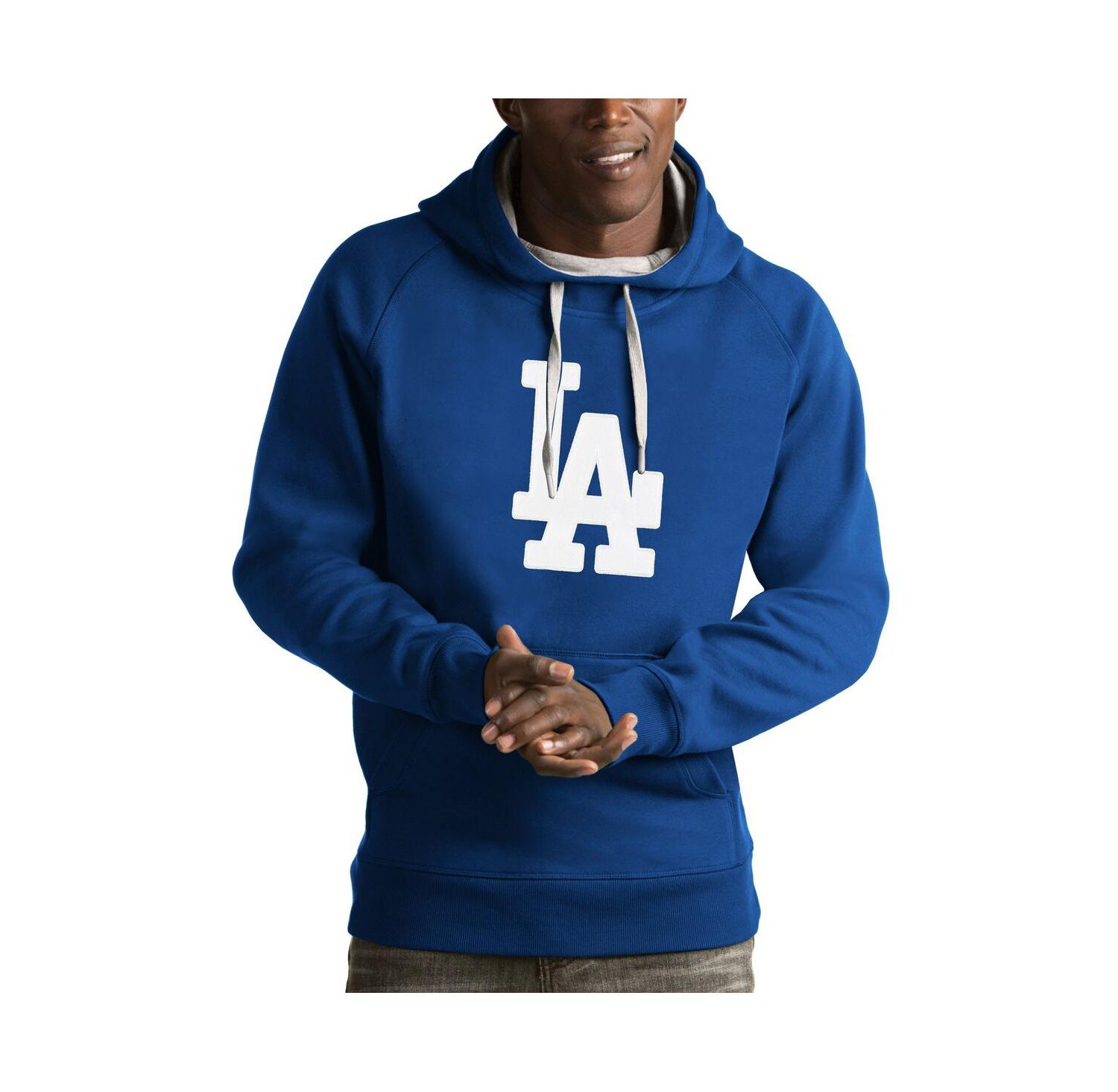 Men's Royal Los Angeles Dodgers Victory Pullover Hoodie