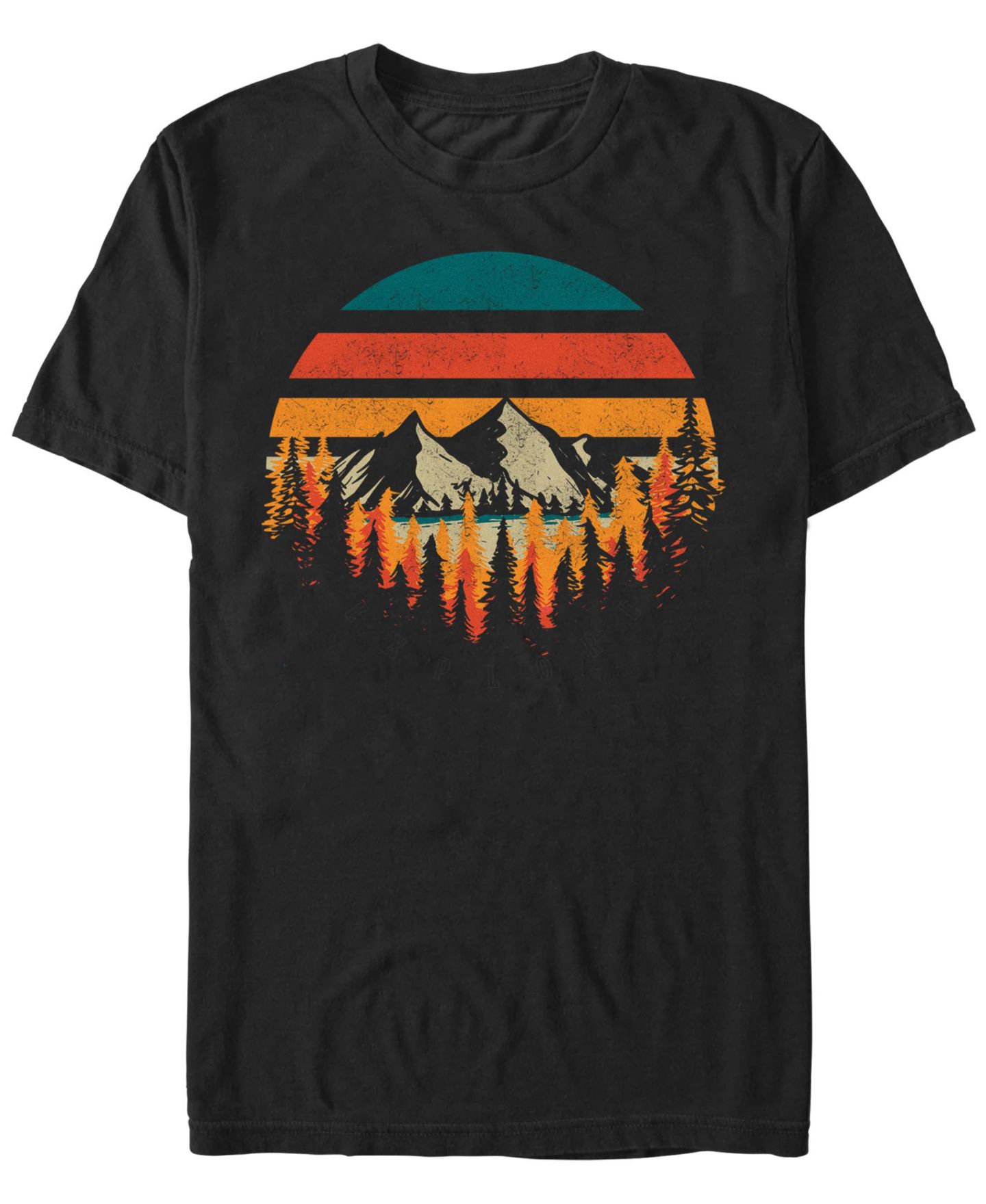 Мужская футболка Design By Humans Deeply Wild Short Sleeve, цвет: Чёрный — фото 1