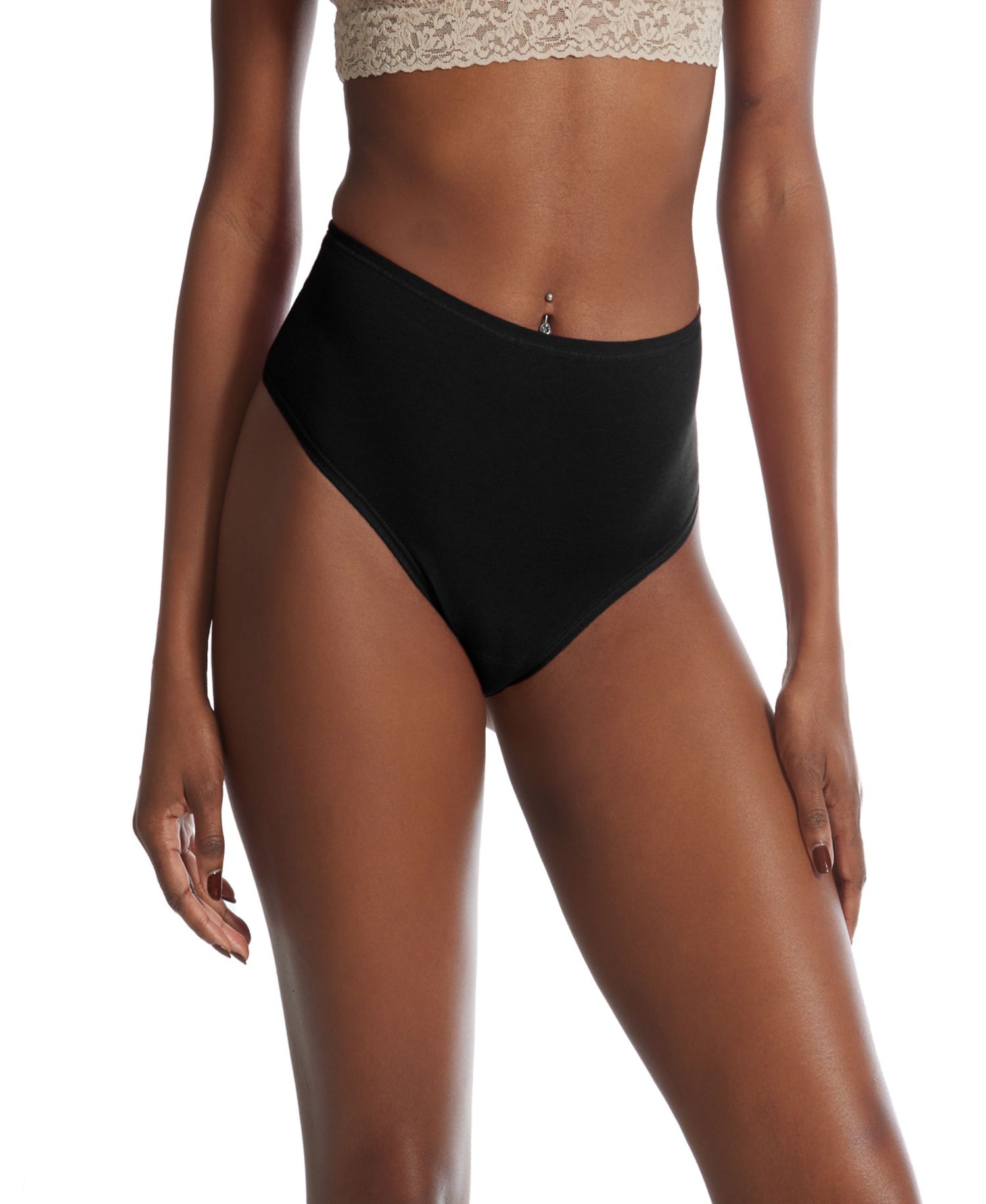 Women's Play Stretch Hi-Rise Thong 3 Pack