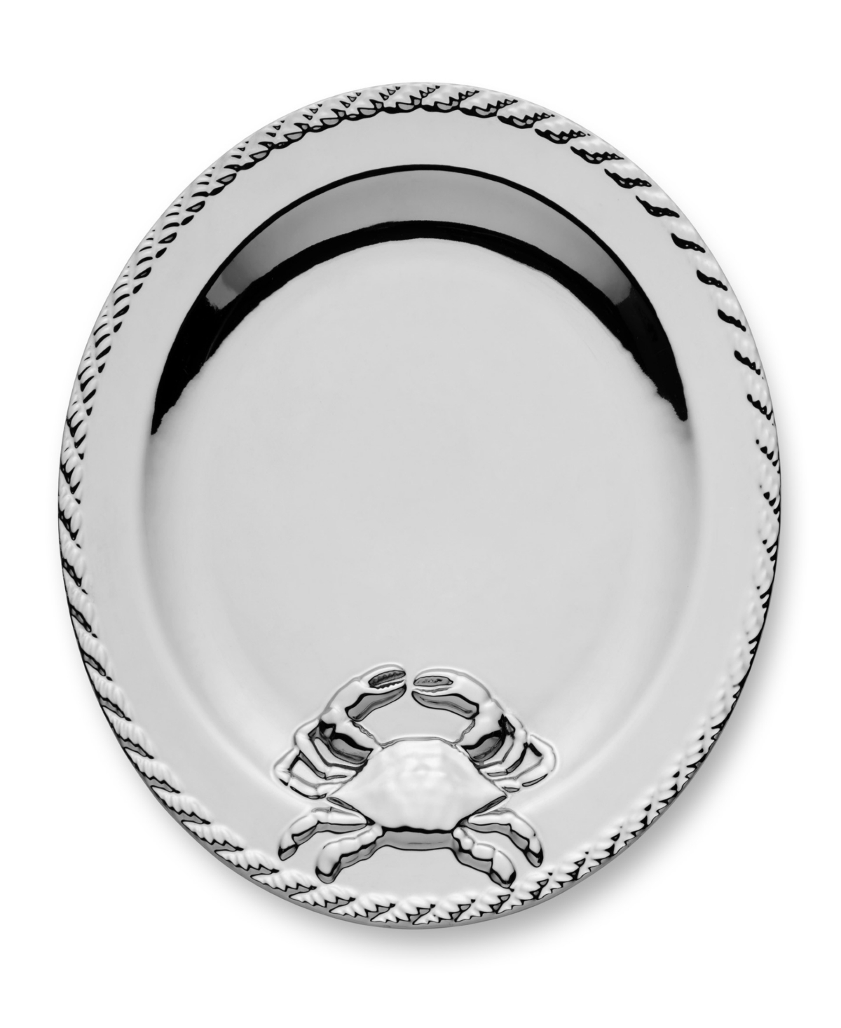 Certified International Silver Plated Lobster Round Platter In Miscellaneous
