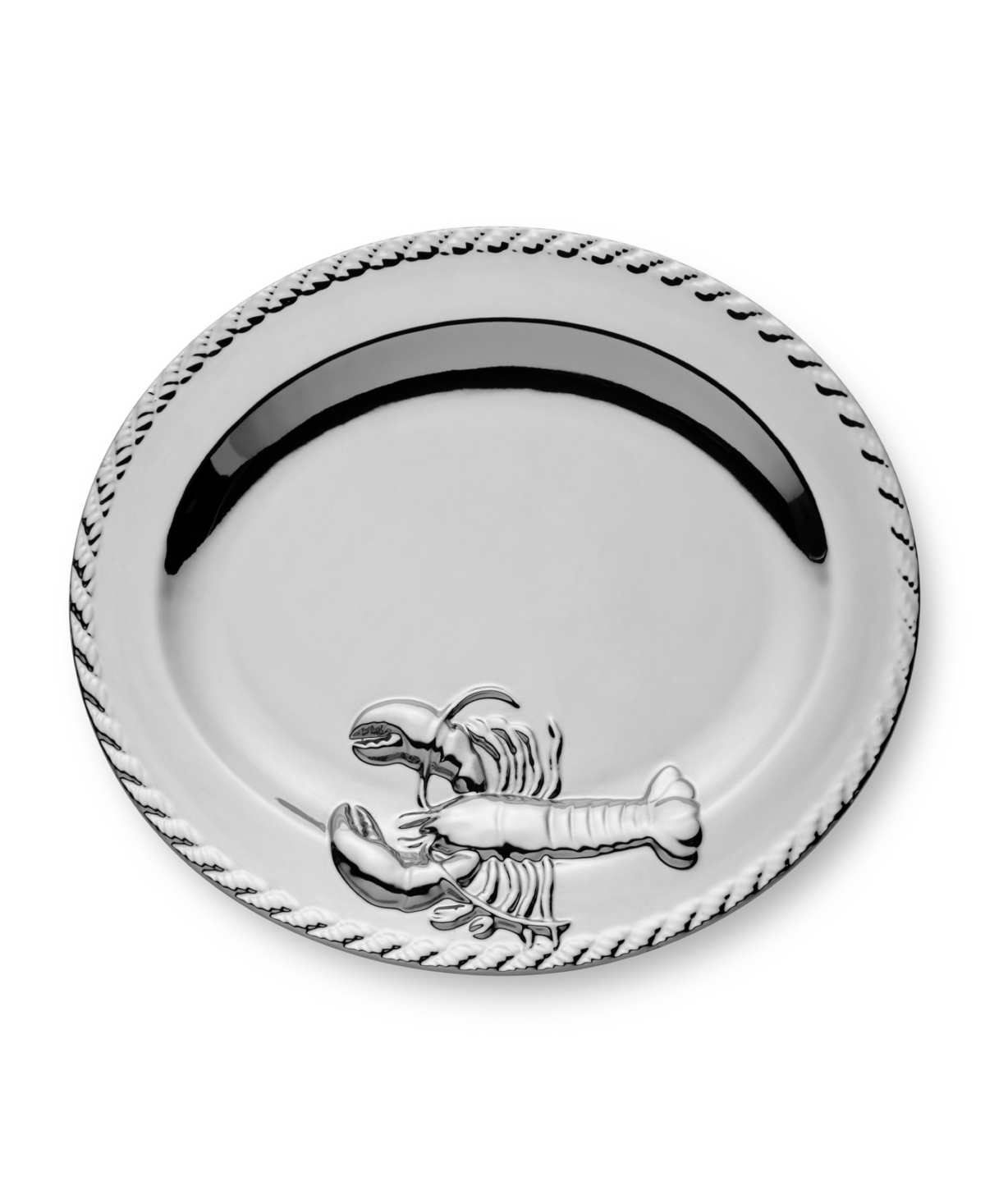 Certified International Silver Plated Lobster Oval Platter In Miscellaneous