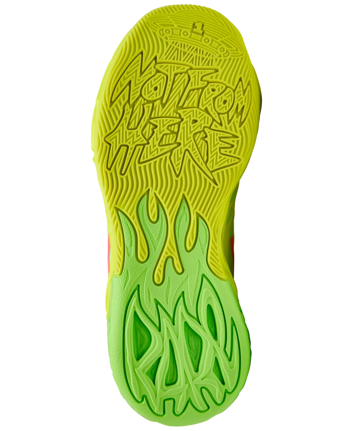 Puma Big Kids Lamelo Ball Mb.04 Basketball Sneakers From Finish Line In Neon Green,yellow