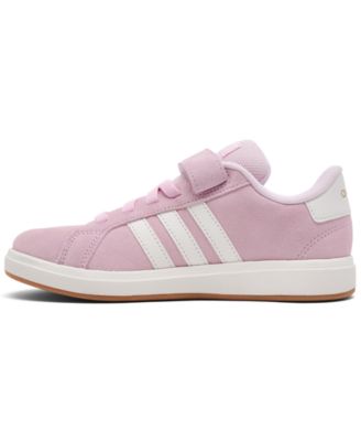 Toddler Girls Grand Court 00s Stay-Put Closure Fastening Strap Casual Sneakers from Finish Line