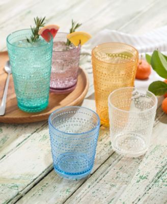 Santa Fe Acrylic Double Old Fashioned Glasses, Set of 6