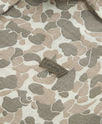 Big Boys Slub Woven Short Sleeve Shirt