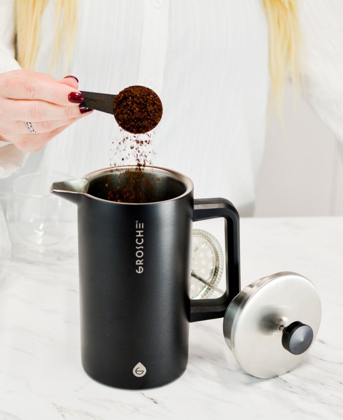 Grosche Dublin 8-Cup Double Wall French Press Coffee Maker