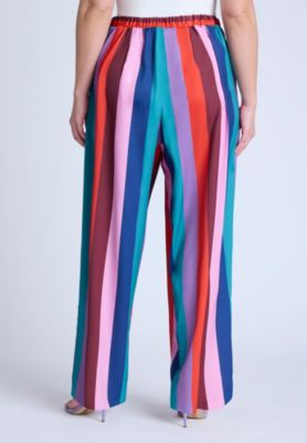 Women's Pull On Printed Wide Leg Pant