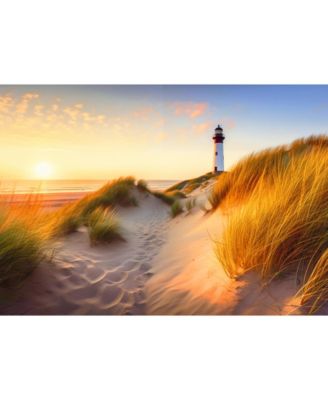 Red 1000 Piece Sunset Beach Lighthouse