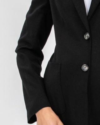 Maternity Tailored Linen Mix Textured Harper Blazer