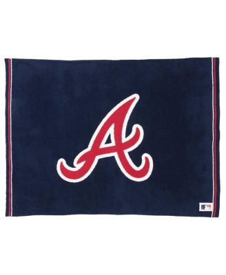 BAREFOOT DREAMS - Atlanta Braves 54" x 72" CozyChic Throw Blanket