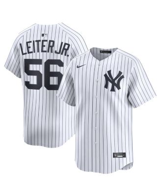 Nike - Men's Mark Leiter Jr. White New York Yankees Home Limited Player Jersey