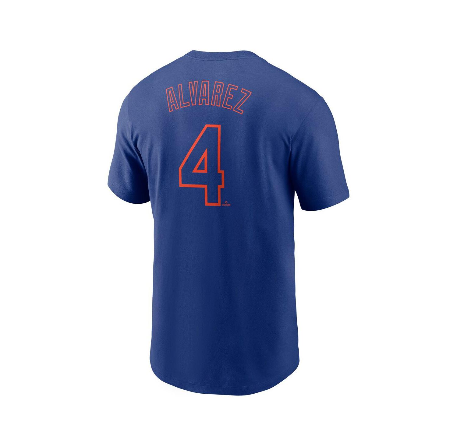 Men's Francisco Alvarez Royal New York Mets Fuse Name & Number T-Shirt