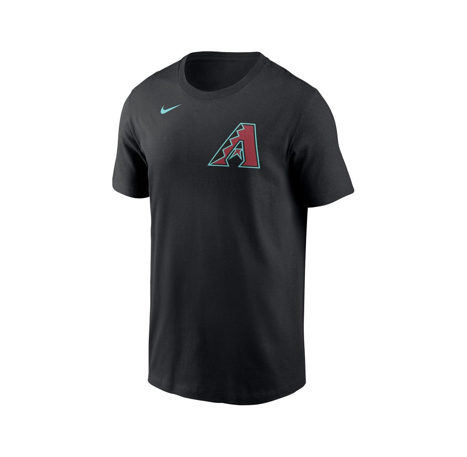 Men's Corbin Burnes Black Arizona Diamondbacks Fuse Name & Number T-Shirt