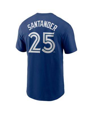 Men's Anthony Santander Royal Toronto Blue Jays Fuse Name Number T-Shirt