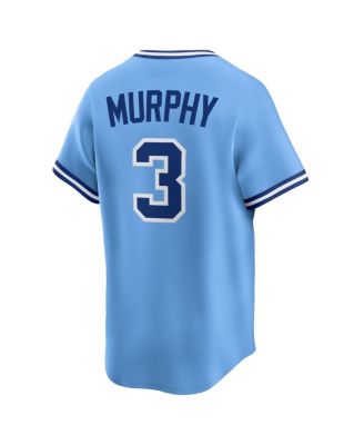 Men's Dale Murphy Light Blue Atlanta Braves Throwback Cooperstown Collection Limited Jersey