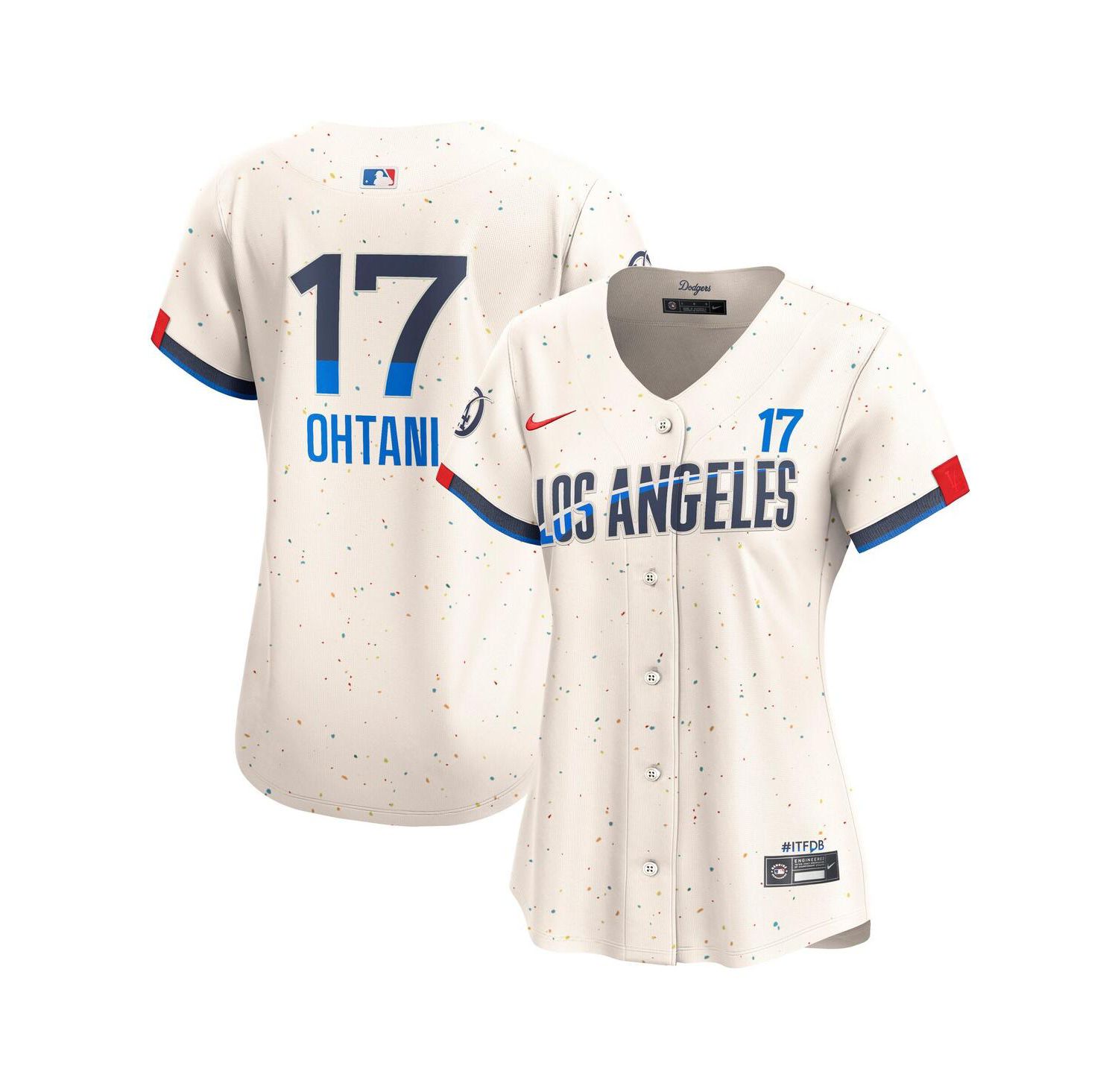Women's Shohei Ohtani Cream Los Angeles Dodgers City Connect Limited Player Jersey