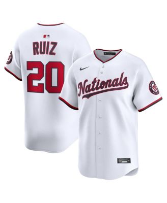 Nike - Men's Keibert Ruiz White Washington Nationals Alternate Limited Player Jersey