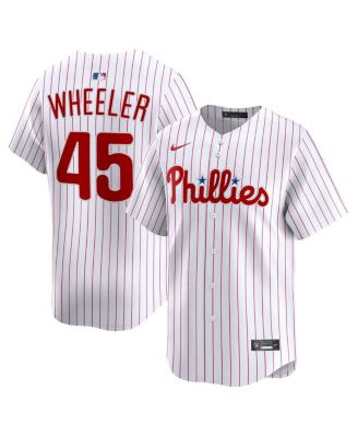Nike - Men's Zack Wheeler White Philadelphia Phillies Home Limited Player Jersey