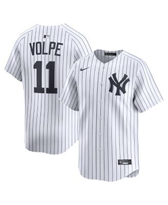 Nike - Men's Anthony Volpe White New York Yankees Home Limited Player Jersey