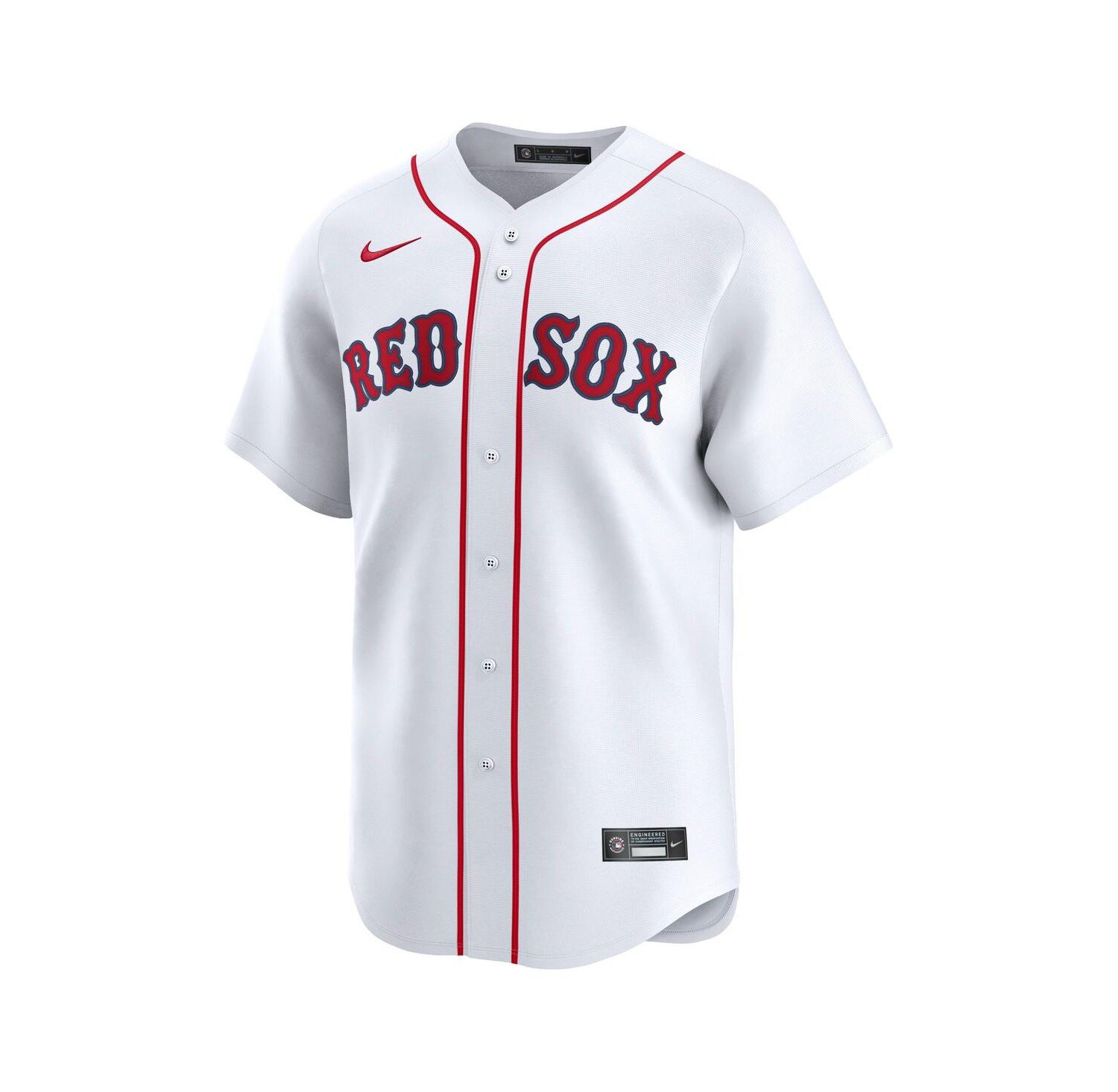 Men's White Boston Red Sox Home Limited Jersey