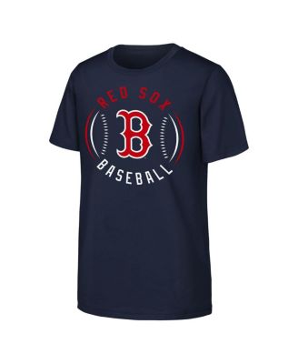 Outerstuff - Big Boys and Girls Navy Boston Red Sox Golden Glove T-Shirt