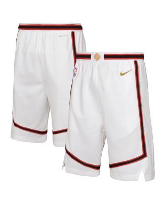 Nike - Big Boys and Girls White Houston Rockets 2024/25 City Edition Swingman Performance Shorts