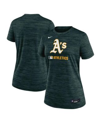Nike - Women's Green Athletics Authentic Collection Velocity Performance T-Shirt