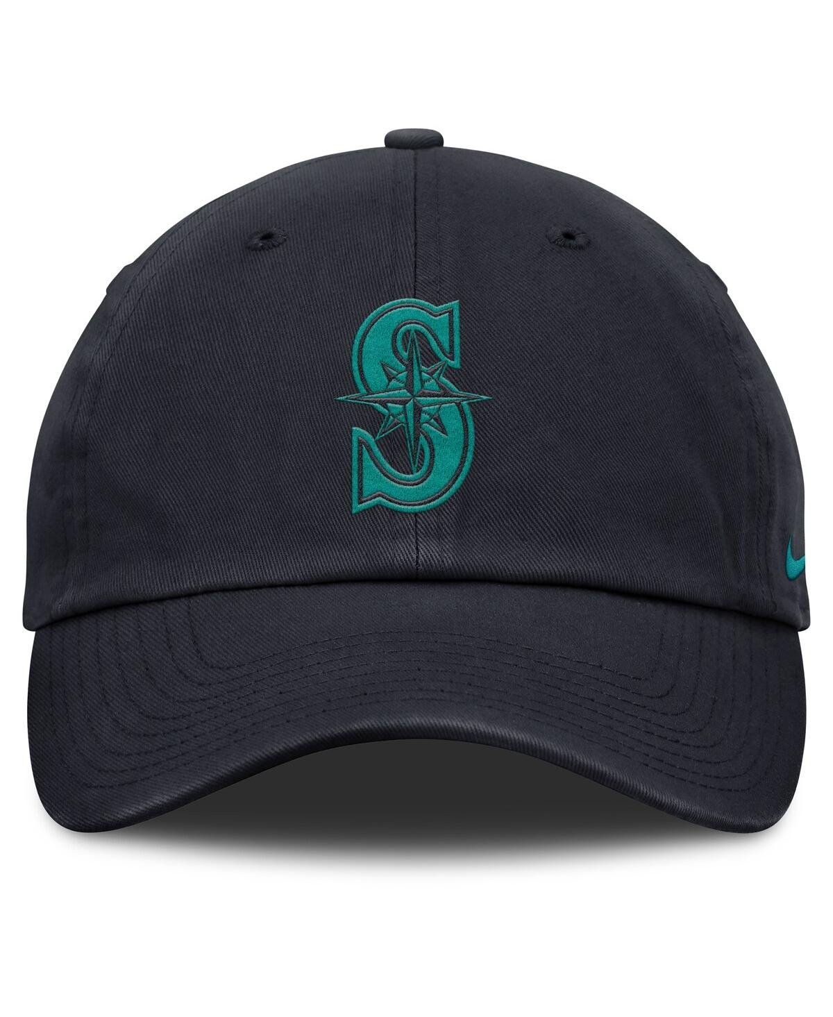 Nike Women's Navy Seattle Mariners Club Adjustable Hat In Navy
