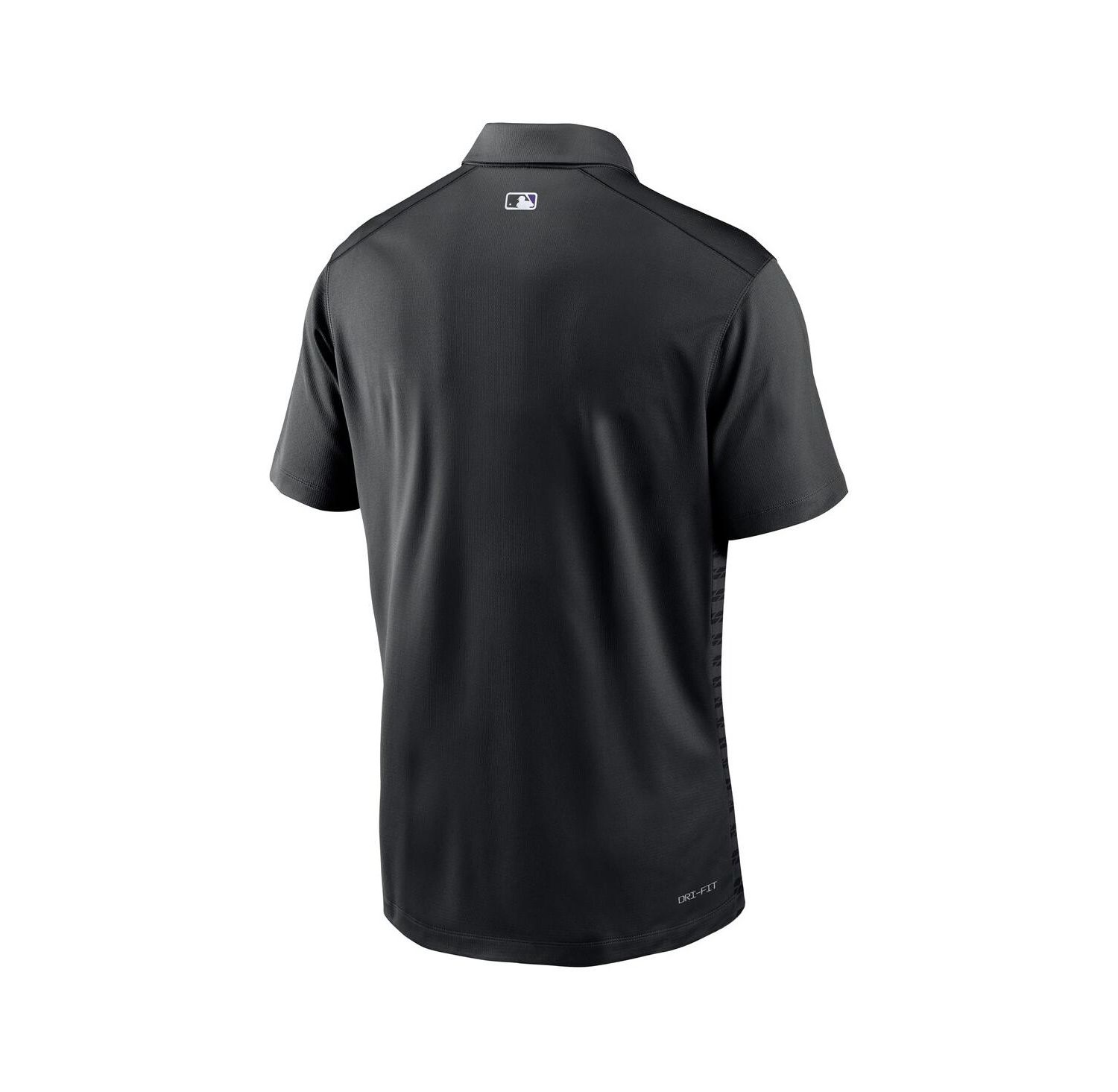 Men's Black Colorado Rockies Authentic Collection Victory Performance Polo Shirt