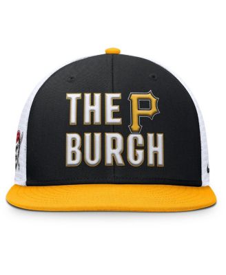 Men's Black Pittsburgh Pirates Pro Trucker Snapback Hat