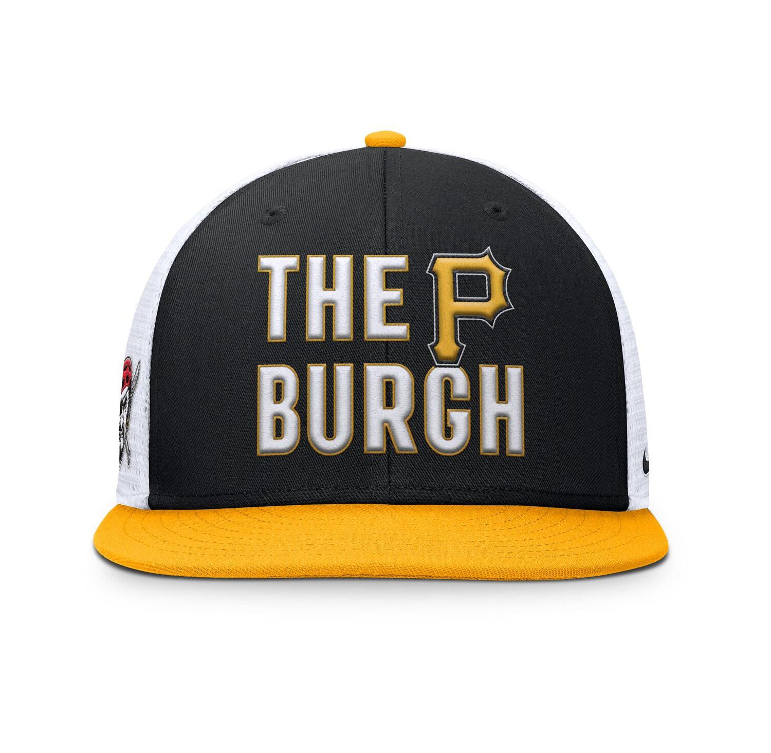 Men's Black Pittsburgh Pirates Pro Trucker Snapback Hat