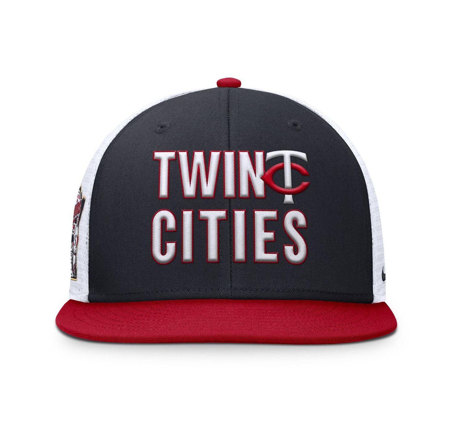 Men's Navy Minnesota Twins Pro Trucker Snapback Hat