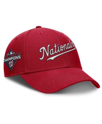 Nike - Men's Red Washington Nationals Rise Gaberdine Adjustable Hat