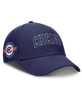 Nike - Men's Navy Chicago Cubs Rise Gaberdine Adjustable Hat