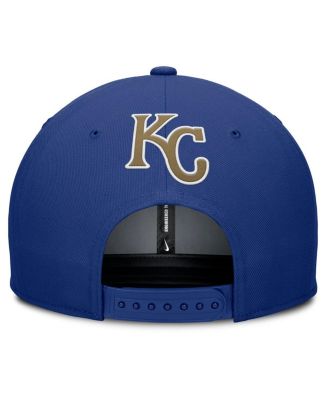 Men's Gray/Royal Kansas City Royals Pro Performance Snapback Hat