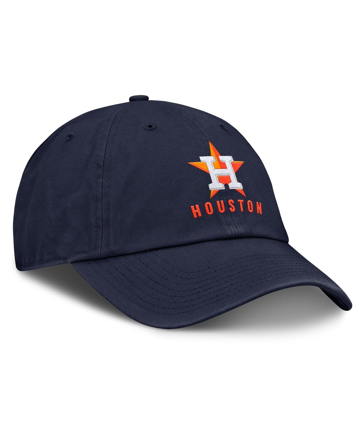 Nike Women's Navy Houston Astros Club Adjustable Hat In Navy