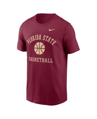 Men's Garnet Florida State Seminoles Basketball Icon T-Shirt