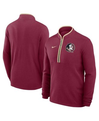 Nike - Men's Garnet Florida State Seminoles Victory Performance Half-Zip Top