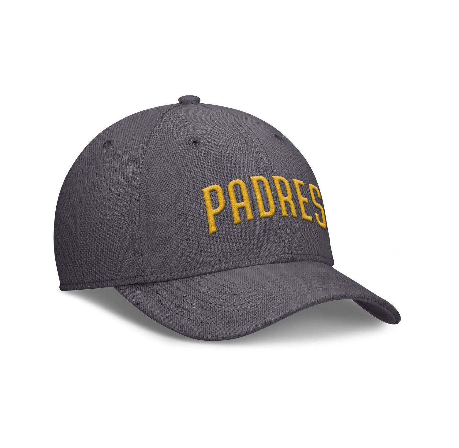 Men's Gray San Diego Padres Swoosh Performance Flex Hat