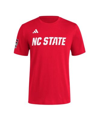 Men's Red NC State Wolfpack Fresh Wordmark T-Shirt