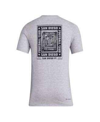 Men's Gray San Diego FC Local Wrap T-Shirt