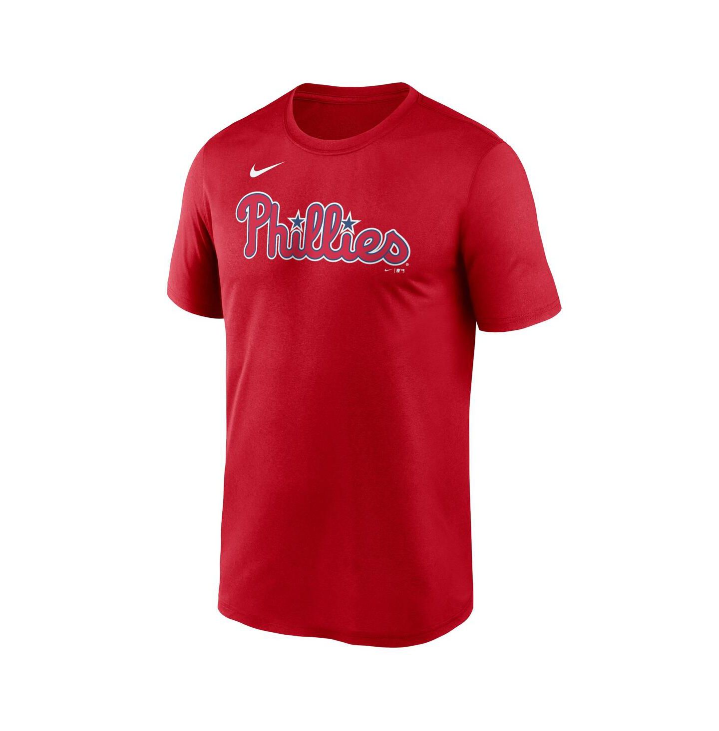 Мужская футболка Nike Trea Turner Red Philadelphia Phillies Legend Name and Number Home — фото 3