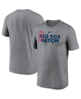 Nike - Men's Heathered Charcoal Boston Red Sox Local Rep Legend Performance T-Shirt