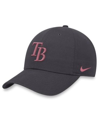 Nike - Men's Anthracite Tampa Bay Rays Club Adjustable Hat