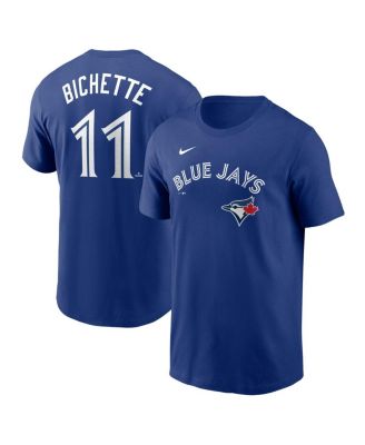 Nike - Men's Bo Bichette Royal Toronto Blue Jays Fuse Name Number T-Shirt